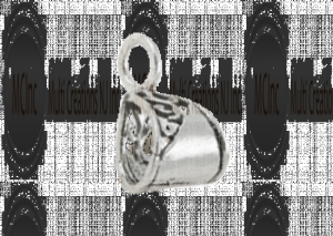 Bali Silver Bails : 11x10 mm (Available in 2 Finished)