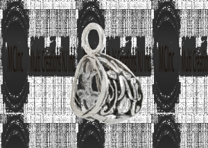 Bali Silver Bails : 15x15 mm (Available in 2 Finished)