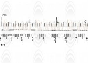 Satellite Chain : 1 mm Cable Chain with 4x1 mm Hexagonal Pipe Beads 15 mm apart