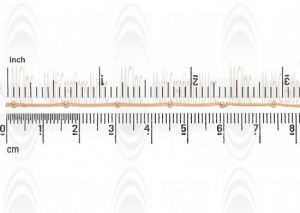 CHFBR2 : GF Satellite Chain with 1.8 mm Round Beads