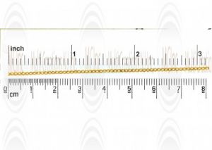 CHFC21 : GF Curb Chain 2.1x1.1 mm