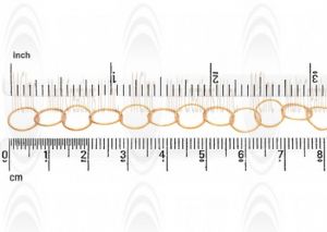 CHFN10 : Gold Filled Round Cable Chain : 10 mm