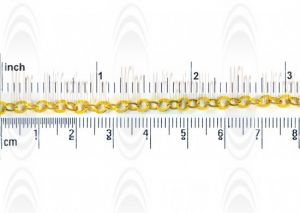 CHFNF30 : GF Flat Round Cable Chain : 3 mm