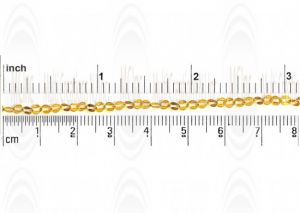 CHFOFM42 : GF Curved Round Flat Cable Chain 3 mm (Mirror Finish)
