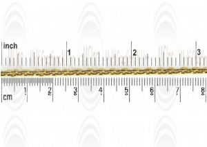 CHFQ32 : GF Paper Clip Chain 3.5x2.3 mm