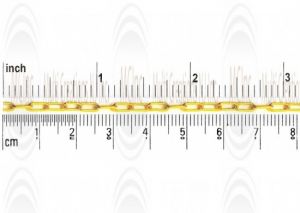 CHFQ63 : GF Paper Clip Chain 6x3 mm