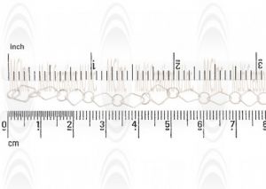Diamond Shape Link Chain : 10.5x8.5 mm with 5.35 mm Links