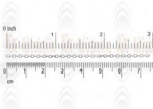 Round Twisted Cable Chain : 1.9 mm