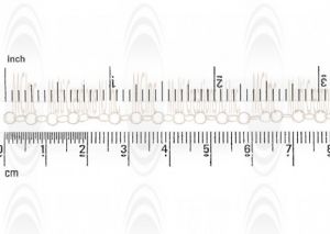 Round Twisted Cable Chain : 3.4 mm