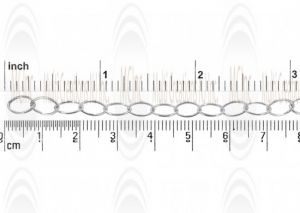 Oval Cable Chain : 8x6 mm 
