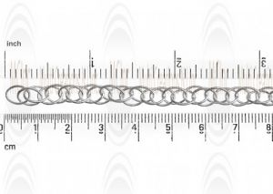 Doubled Oval Cable Chain : 8x6 mm 