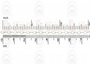 Rectanguler Cable Chain : 3.9x2.7 mm