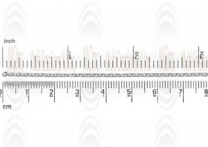 Mirror Finished Square Shape Cable Chain : 2.2x1.8 mm 