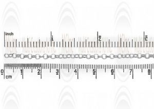 Rolo Chain : 3.4 mm  