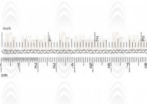 Puffed Rolo Chain : 2.5 mm 