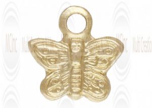 Gold Filled Butterfly Charm 7x5mm
