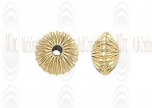 Gold Filled Corrugated Saucers (Available in 3 Sizes)