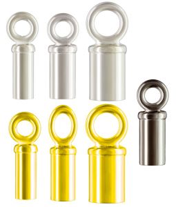 ECP: Sterling Silver End Caps - Plain
