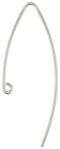 Sterling Silver V-Shape Ear Wires