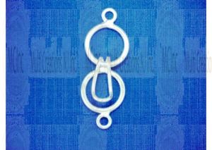 HT100 :  Hook & Eye  - 12+12 mm