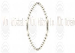 JEO : Eye Shape Jump Rings : Open