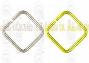 JSO : Square Jump Rings : Open