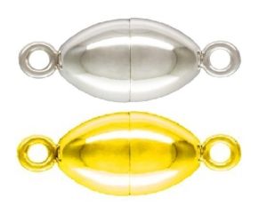 MC3 : Magnetic Clasps - Barrel Shape - 8x5 mm