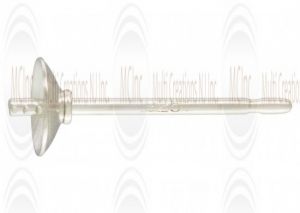Sterling Silver Pearl Cup Post - 3 mm