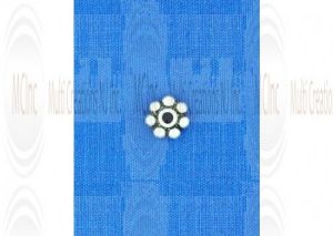 ROUND DAISEY : Bali Silver Round Daisy Spacers (Available in 7 Sizes)
