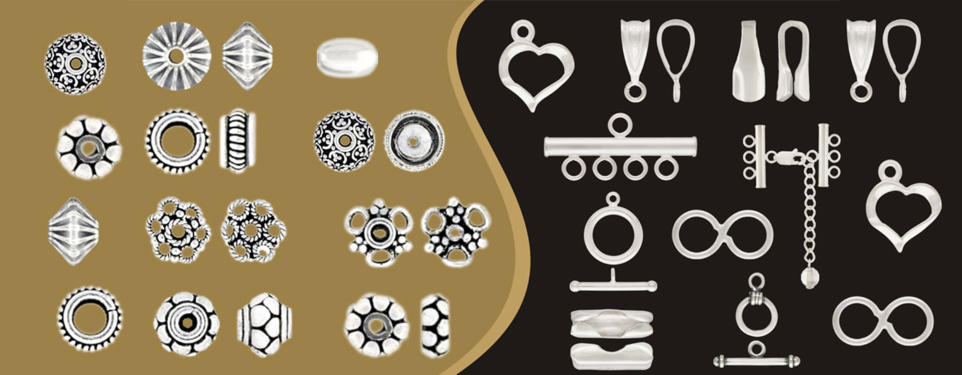 BALI SILVER BEAD SPACERS ...